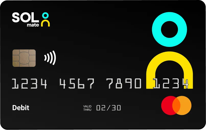 SOLmate debit card