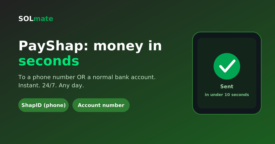 PayShap Explained: Instant Payments to Any Bank Account — Not Just a Phone Number